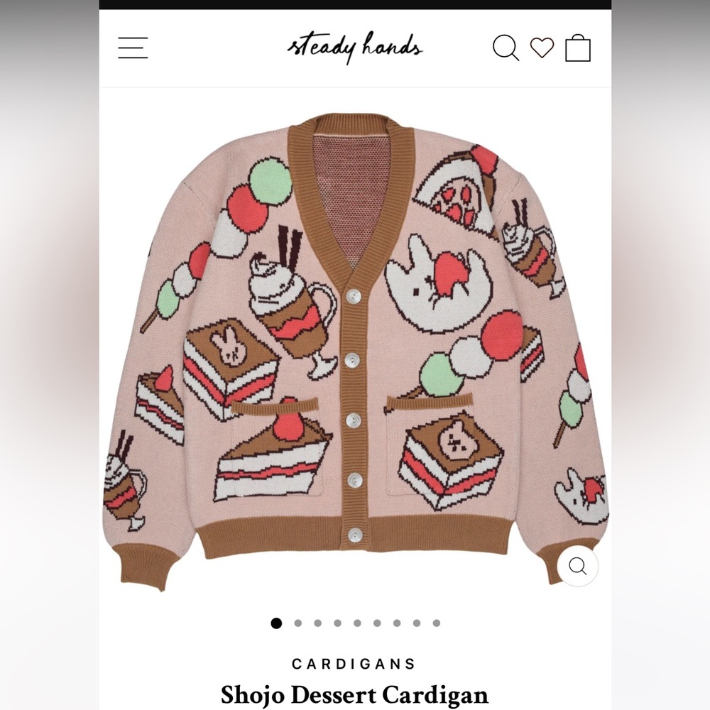 Like New Steady Hands Shojo Dessert Cardigan - Picture 7 of 12